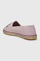 Obuwie Lauren Ralph Lauren espadryle Cameryn Logo 802920405005.500 fioletowy