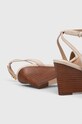 Scarpe Lauren Ralph sandali in camoscio Katherine 802920416003.250 beige