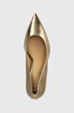 Lauren Ralph Lauren szpilki skórzane Lanette złoty 802925503001.200