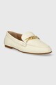 Lauren Ralph Lauren mokasyny skórzane Averi 802834983003.101 beżowy SS24