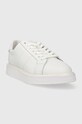 Lauren Ralph Lauren sneakersy skórzane Angeline 4 802875887001.100 biały SS24