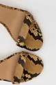 béžová Kožené sandále Lauren Ralph Lauren Allie