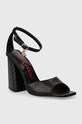 Just Cavalli sandały pozostałe czarny 76RA3S41ZSA34899