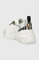 Încălțăminte Just Cavalli sneakers 76RA3SL3ZSA66003 alb