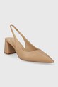 Aldo czółenka skórzane Uliana 13730883.ULIANA beżowy SS24