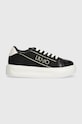 Liu Jo sneakersy KYLIE 26 imitacja skóry licowej czarny BA4033TX09122222