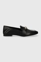 MICHAEL Michael Kors mocasini de piele Tiffanie piele negru 40H3TFFP1L.001