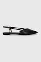 MICHAEL Michael Kors balerini de piele Veronica piele negru 40H3VRFP1L.001
