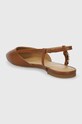 Obutev Usnjene balerinke MICHAEL Michael Kors Veronica 40H3VRFP1L.230 rjava