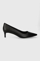 MICHAEL Michael Kors stilettos de piele Alina kitten negru 40R3ALMP1L.001