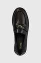 Шкіряні мокасини MICHAEL Michael Kors Eden чорний 40R4EDMP1L.001