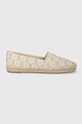 béžová Espadrilky MICHAEL Michael Kors Kendrick Dámsky