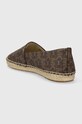 Încălțăminte MICHAEL Michael Kors espadrile Kendrick 40R4KNFP1B.200 maro