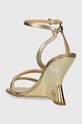 Scarpe MICHAEL Michael Kors sandali in pelle Nadina 40R4NDHS2M.740 oro