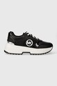 MICHAEL Michael Kors sneakersy Percy imitacja skóry licowej czarny 43H3PCFS1L.001