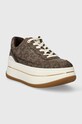 MICHAEL Michael Kors sneakersy Hayes 43R4HYFS1B.200 brązowy SS24
