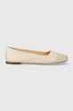 AGL balerini de piele RINA D550001PCSOFTY0119 bej SS24