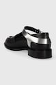 Scarpe AGL mocassini in pelle OLIVIA D835024PDK76601720 nero