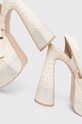Взуття Замшеві сандалі Kat Maconie Cady CADY.COCO.CREAM бежевий