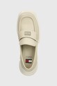 Tommy Jeans mokasyny TJW CHUNKY LOAFER beżowy EN0EN02504
