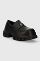 Tommy Jeans mocassini TJW CHUNKY LOAFER nero