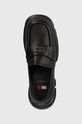 Мокасини Tommy Jeans TJW CHUNKY LOAFER черен EN0EN02504