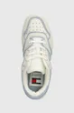 biały Tommy Jeans sneakersy TJW RETRO BASKET FOAM EDGE