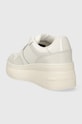 Obuwie Tommy Jeans sneakersy TJW RETRO BASKET FLATFORM CHARM EN0EN02421 biały