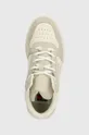 beżowy Tommy Jeans sneakersy TJW RETRO BASKET MC LACE UP