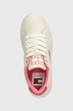Tommy Jeans sneakers din piele TJW CITY FLATFORM bej EN0EN02500