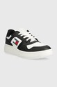 Кожаные кроссовки Tommy Jeans TJW RETRO BASKET ESS EN0EN02505 чёрный SS25