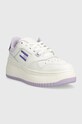 Tommy Jeans sneakersy TJW RETRO BASKET FLATFORM ESS EN0EN02506 fioletowy SS25