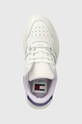 Tommy Jeans sneakersy TJW RETRO BASKET FLATFORM ESS fioletowy EN0EN02506