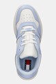 Кросівки Tommy Jeans TJW RETRO BASKET FLATFORM ESS блакитний EN0EN02506