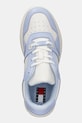 Tenisky Tommy Jeans TJW RETRO BASKET FLATFORM ESS modrá EN0EN02506