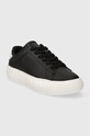 Tommy Jeans sneakers din piele TJW LEATHER CUPSOLE ESS EN0EN02507 negru SS24