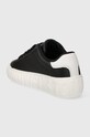 Încălțăminte Tommy Jeans sneakers din piele TJW LEATHER CUPSOLE ESS EN0EN02507 negru