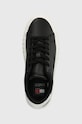 Tommy Jeans sneakers din piele TJW LEATHER CUPSOLE ESS negru EN0EN02507