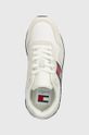 Sneakers boty Tommy Jeans TJW EVA RUNNER MAT MIX ESS bílá EN0EN02510