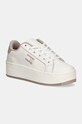 Tommy Jeans sneakers din piele TJW FLATFORM ESS platformă alb EN0EN02518