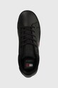 Tommy Jeans sneakersy skórzane TJW FLATFORM ESS czarny EN0EN02518