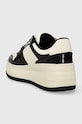 Obuwie Tommy Jeans sneakersy TJW RETRO BASKET FLATFORM PATENT EN0EN02523 czarny