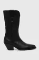 crna Kaubojske čizme od brušene kože Copenhagen CPH237 Ženski