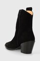 Încălțăminte Copenhagen cizme de cowboy din piele intoarsa CPH238 suede CPH238 negru