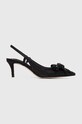 Kurt Geiger London szpilki Belgravia Bow Crystal Sli 1288700759.BLACK czarny AW24