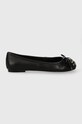 Kurt Geiger London balerini de piele Eye Emb Ballerina negru 1289000109.BLACK