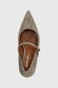 Kurt Geiger London pantofi cu toc Regent Point Mary Jane bej 1291940609.BEIGE