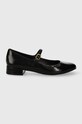 Kurt Geiger London baleriny skórzane Regent Low Mary Jane czarny 1292600109.BLACK