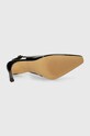 Kurt Geiger London szpilki skórzane Regent 90 Slingback 1292800309.BLACK czarny