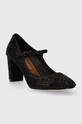 Kurt Geiger London czółenka Regent Round Crystal Mary 1293600759.BLACK czarny SS24